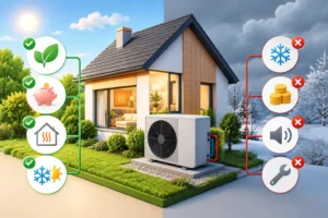 Key Pros and Cons of Air Source Heat Pumps